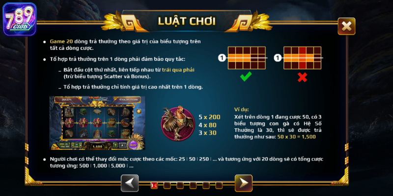 Luật chơi Sơn tinh thủy tinh chi tiết